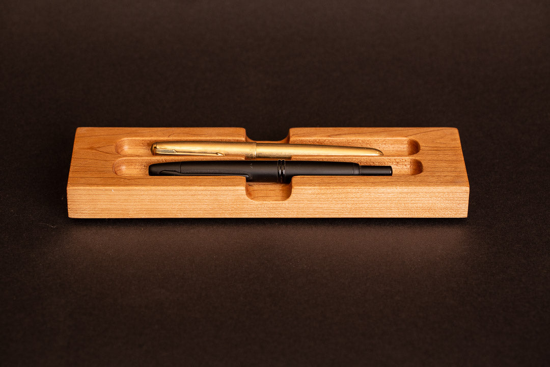 Pen Rack Two - Cherry
