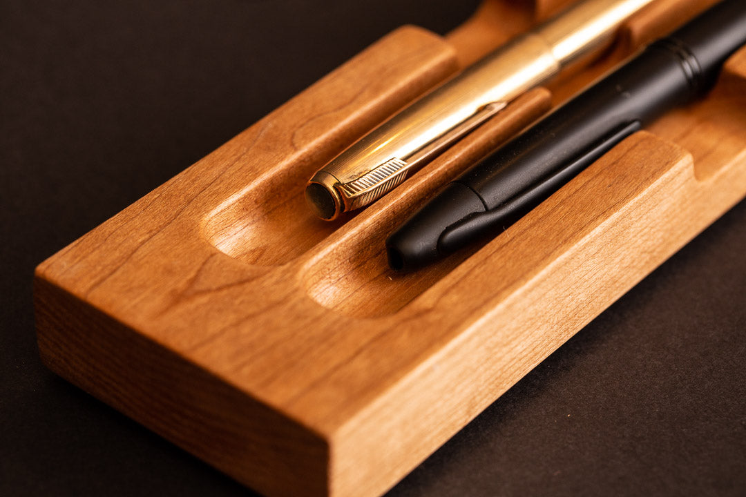 Pen Rack Two - Cherry