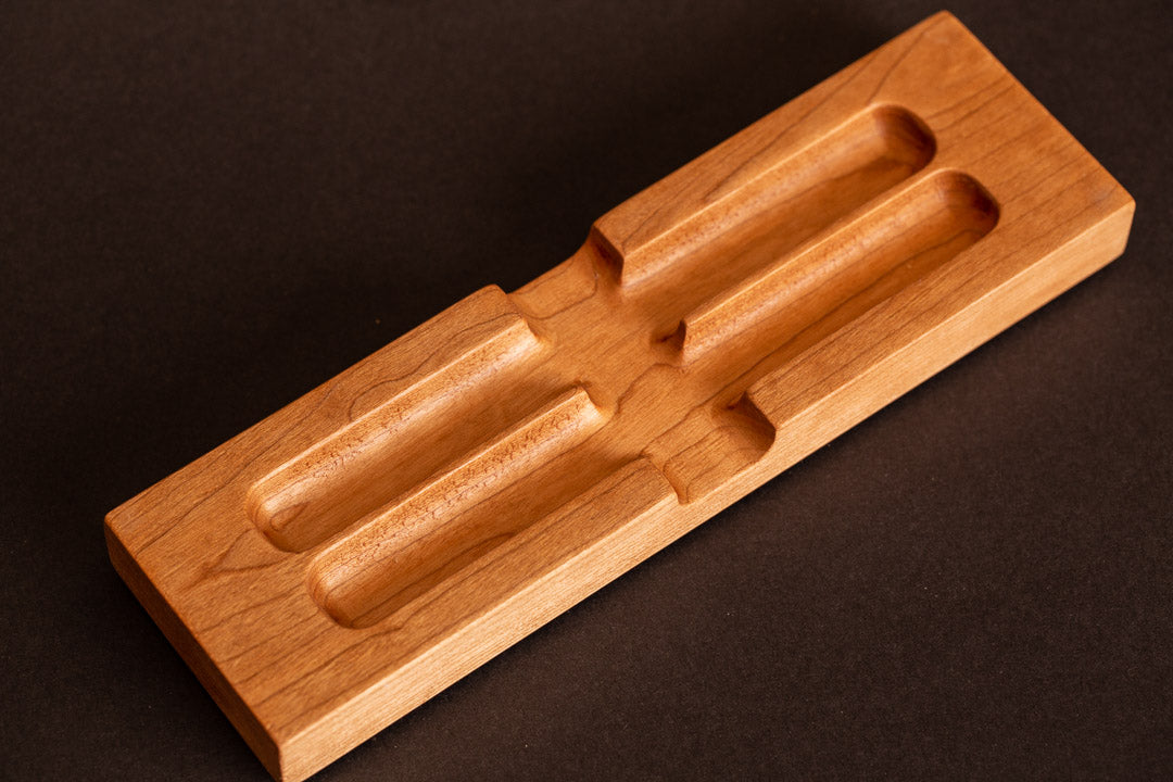 Pen Rack Two - Cherry