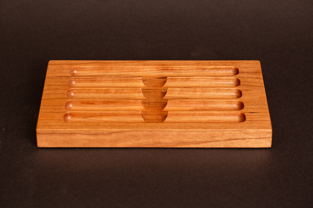 Pen Rack Five - Cherry
