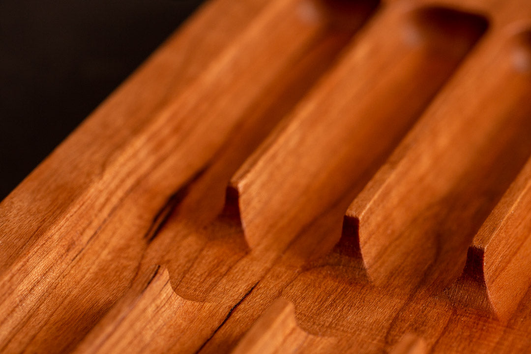 Pen Rack Five - Cherry