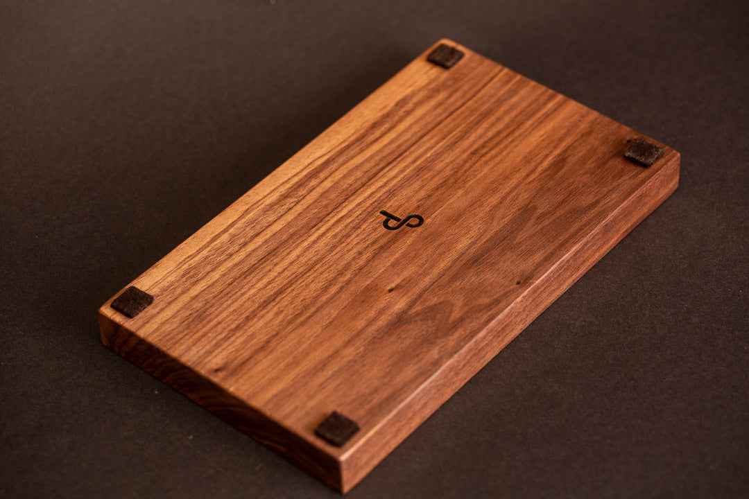 Pen Rack Five Serpentine - Walnut