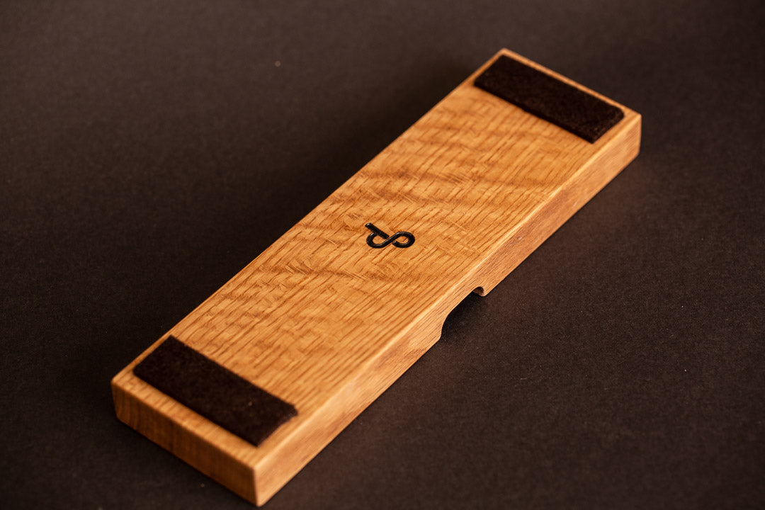 Pen Rack Two - Rustic Oak