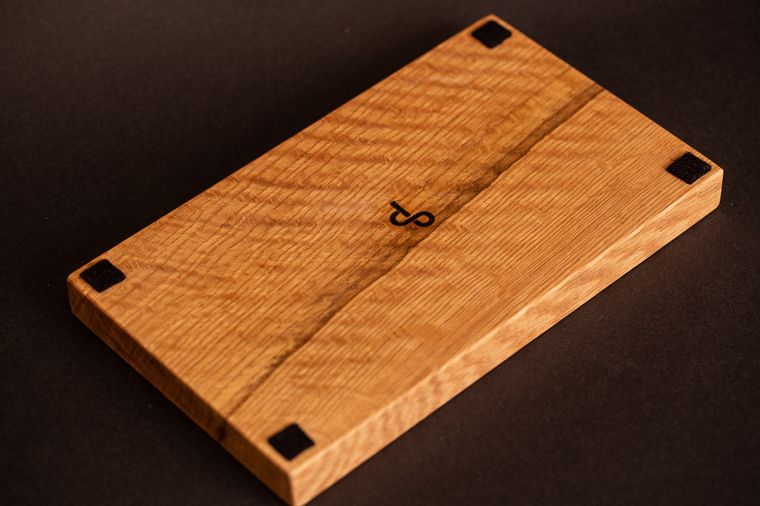 Pen Rack Five - Rustic Oak