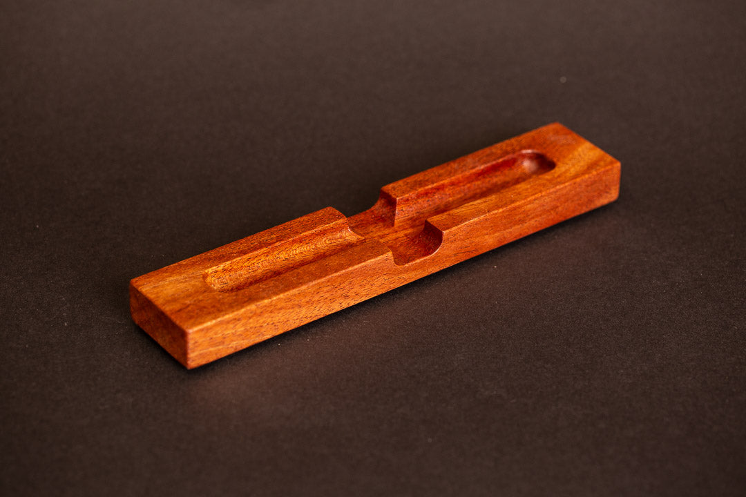 Pen Rack One - Mahogany