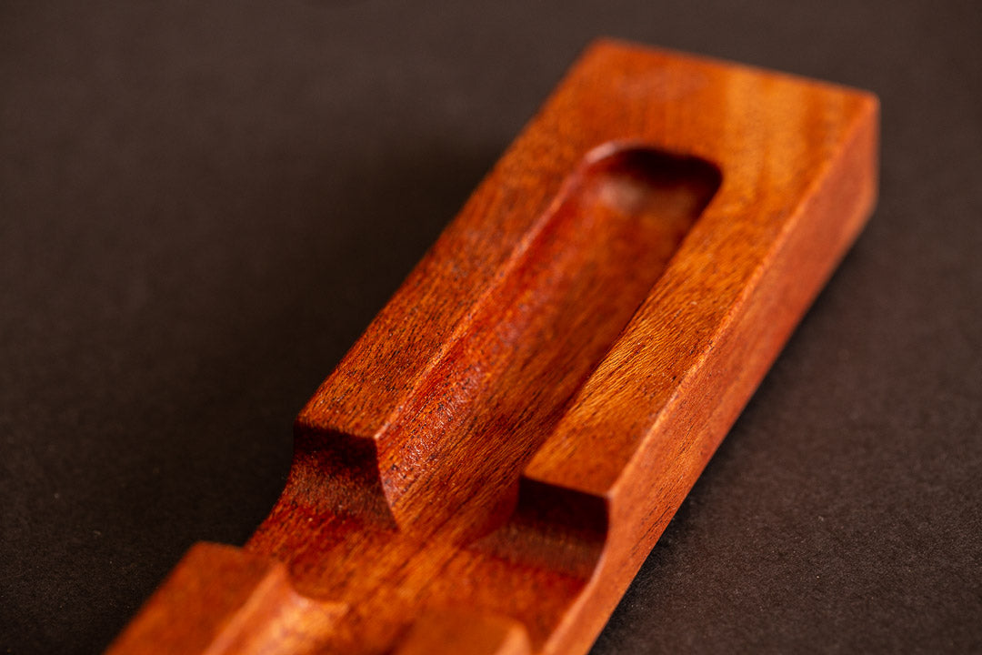 Pen Rack One - Mahogany