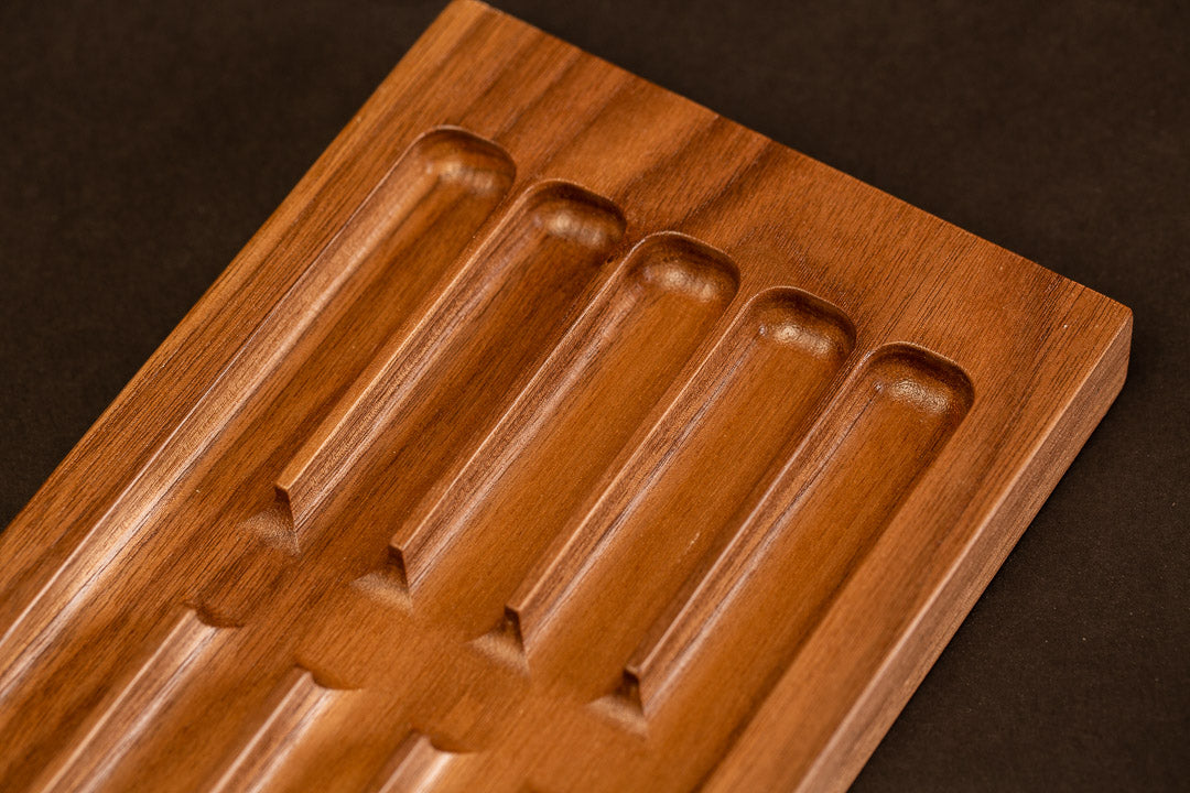 Pen Rack Five - Walnut